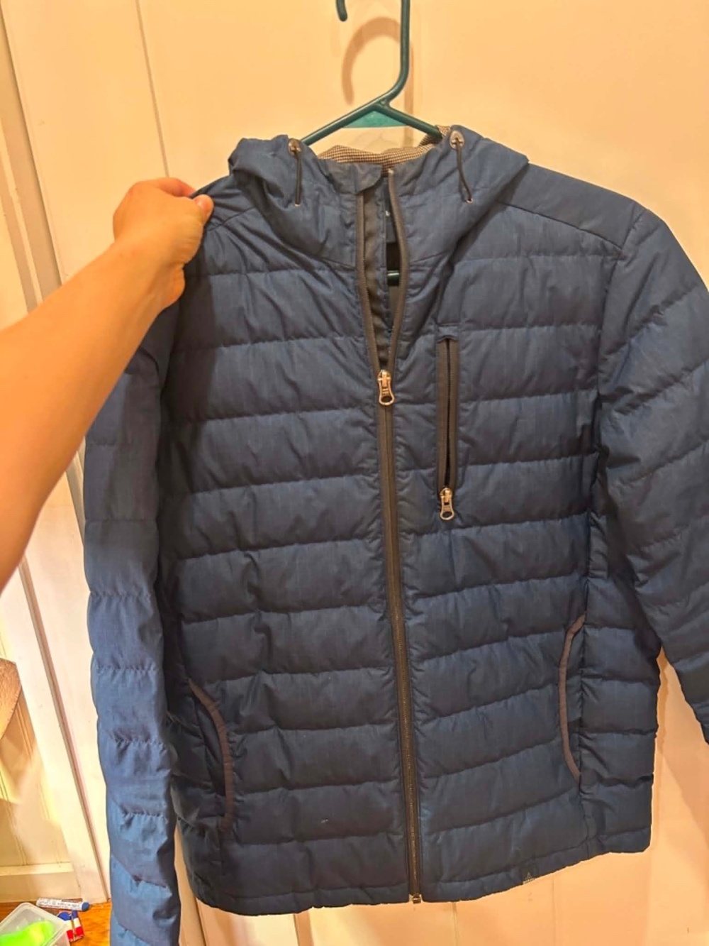 Men's Navy Small Prana Coat